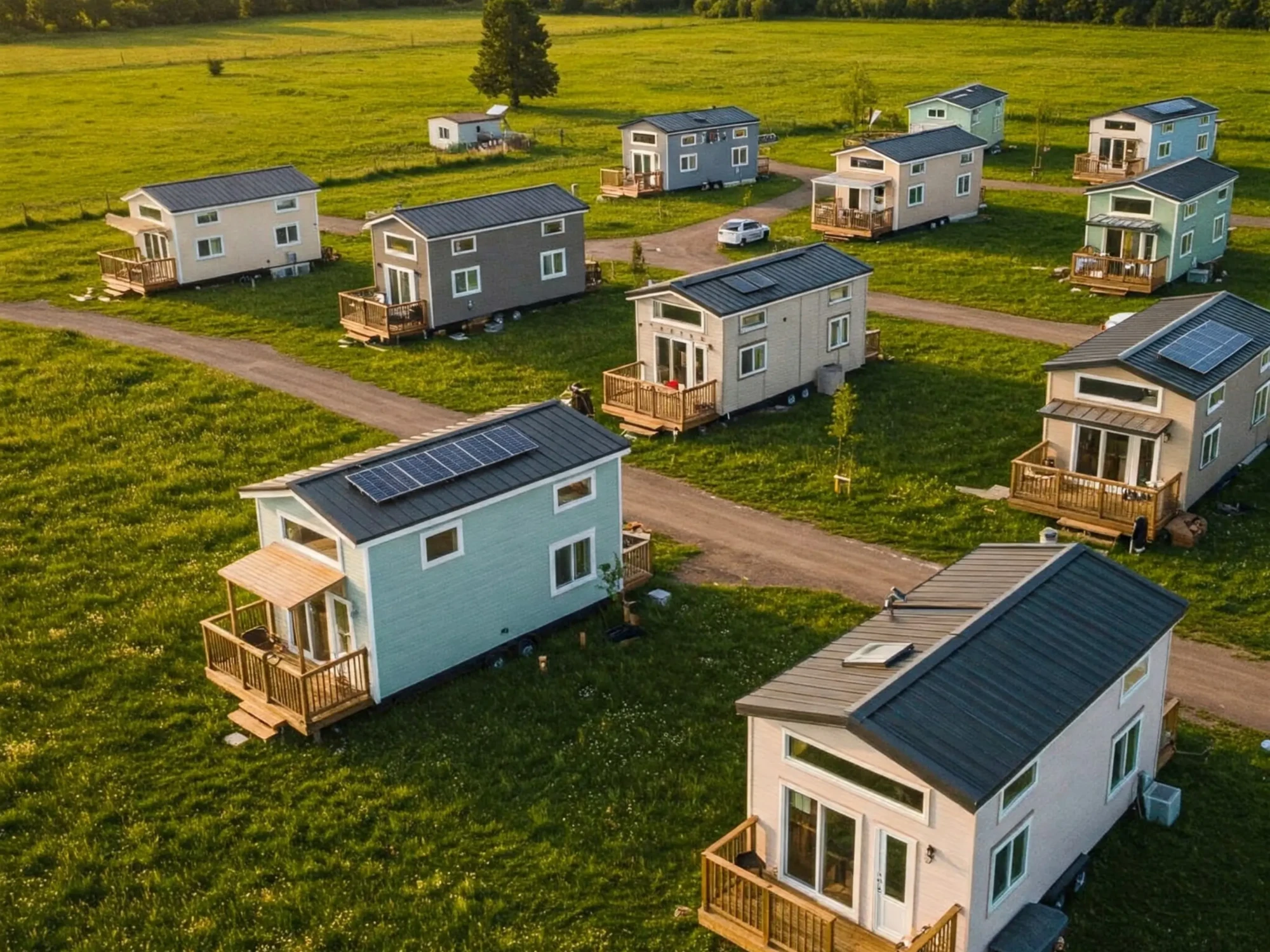 Peut-on installer une tiny house sur un terrain constructible sans permis ?